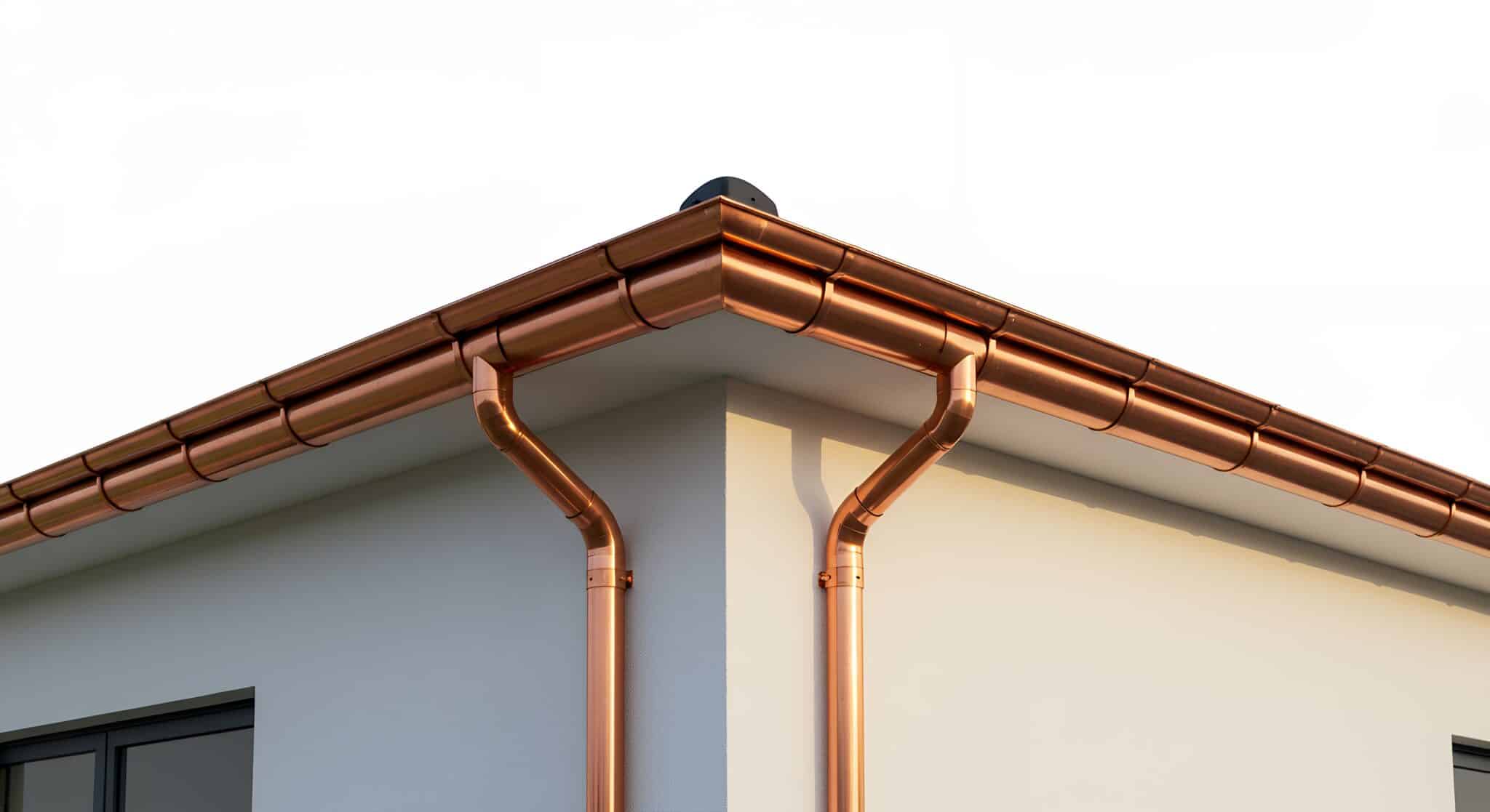 Copper Gutters